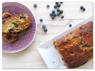 Banana Blueberry Loaf