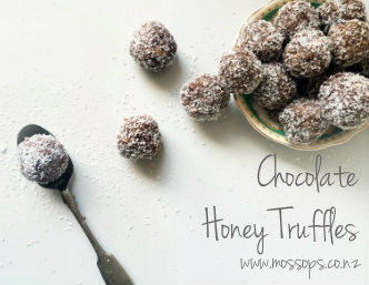 Chocolate Honey Truffles