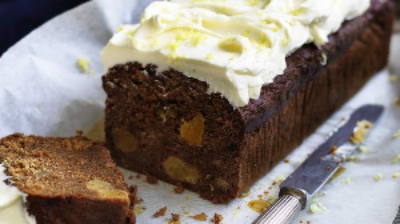 Honey carrot cake