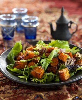 Moroccan Salad with Honey Cumin Dressing