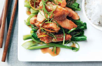 Sticky Honey, Lime and Ginger Chicken